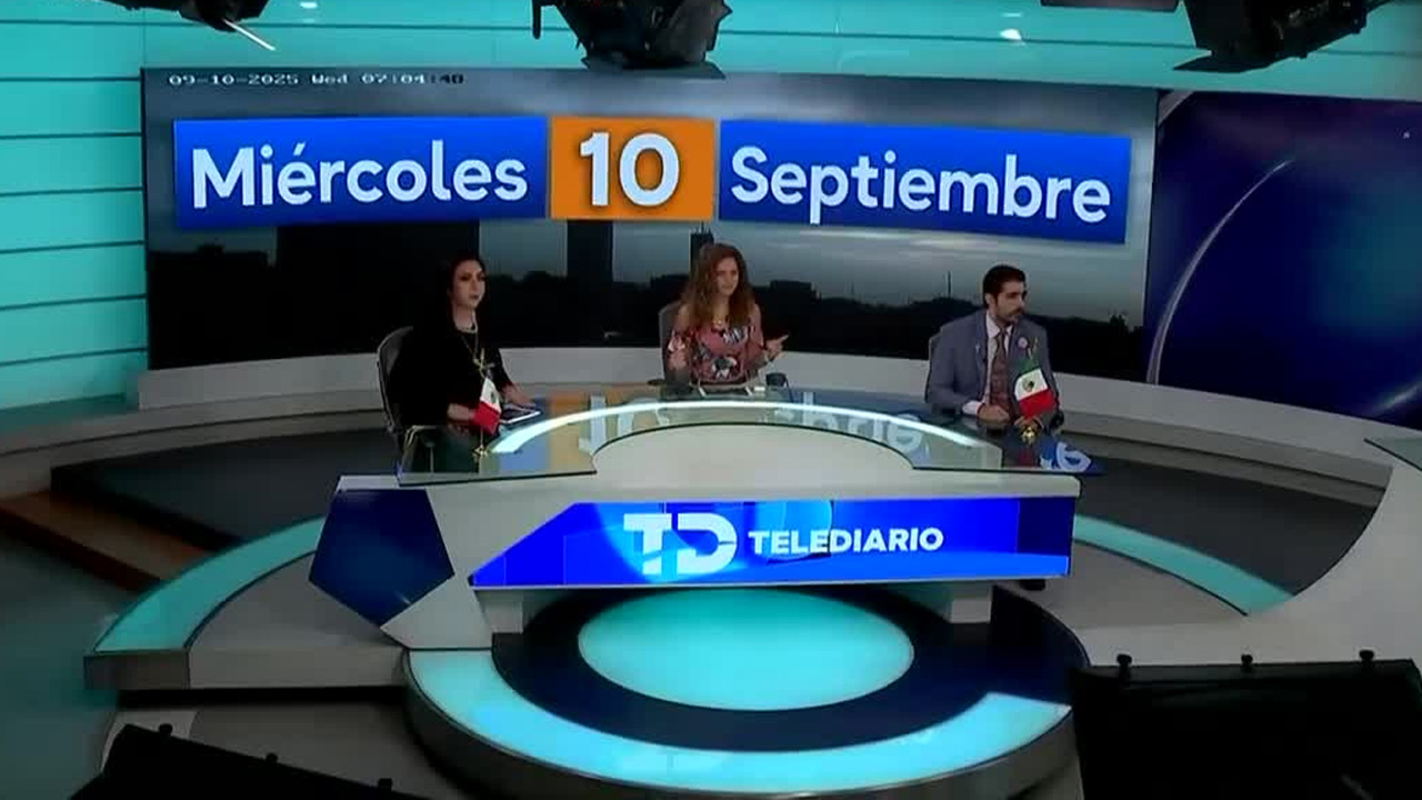 Programa conducido por Ana Laura Alanís, Liliana Sosa y David Medrano, miércoles 10 de septiembre de 2025.