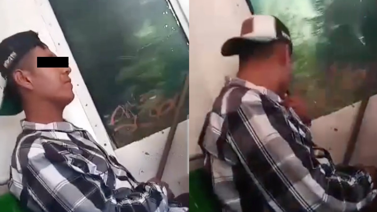 Un video viralizado en redes sociales ha desatado una ola de preocupación luego de que se mostrara a un pasajero, presuntamente bajo los efectos de sustancias t Un video viralizado en redes sociales ha desatado una ola de preocupación luego de que se mostrara a un pasajero, presuntamente bajo los efectos de sustancias t