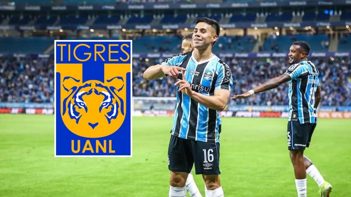 Alexander Aravena es actual jugador de Gremio y podría llegar a los Tigres UANL