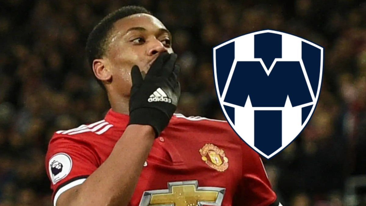 Anthony Martial jugó en el Manchester United de Inglaterra