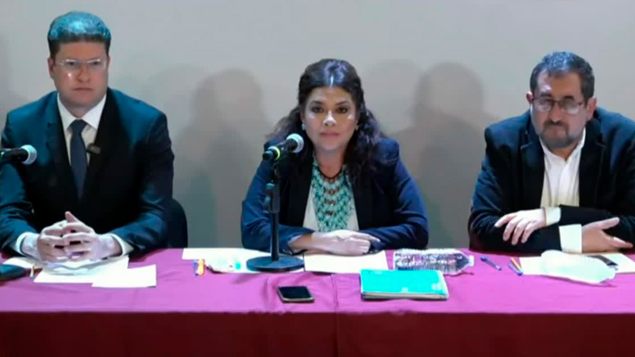 Clara Brugada, jefa de Gobierno de la Ciudad de México, brindó una conferencia de prensa luego de que una pipa de gas explotara en la alcaldía Iztapalapa.