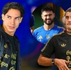 Diego Laínez, Juan Sanches y Berterame, jugadores que estuvieron en la Selección Mexicana.