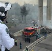Explosión en Puente de La Concordia en Iztapalapa