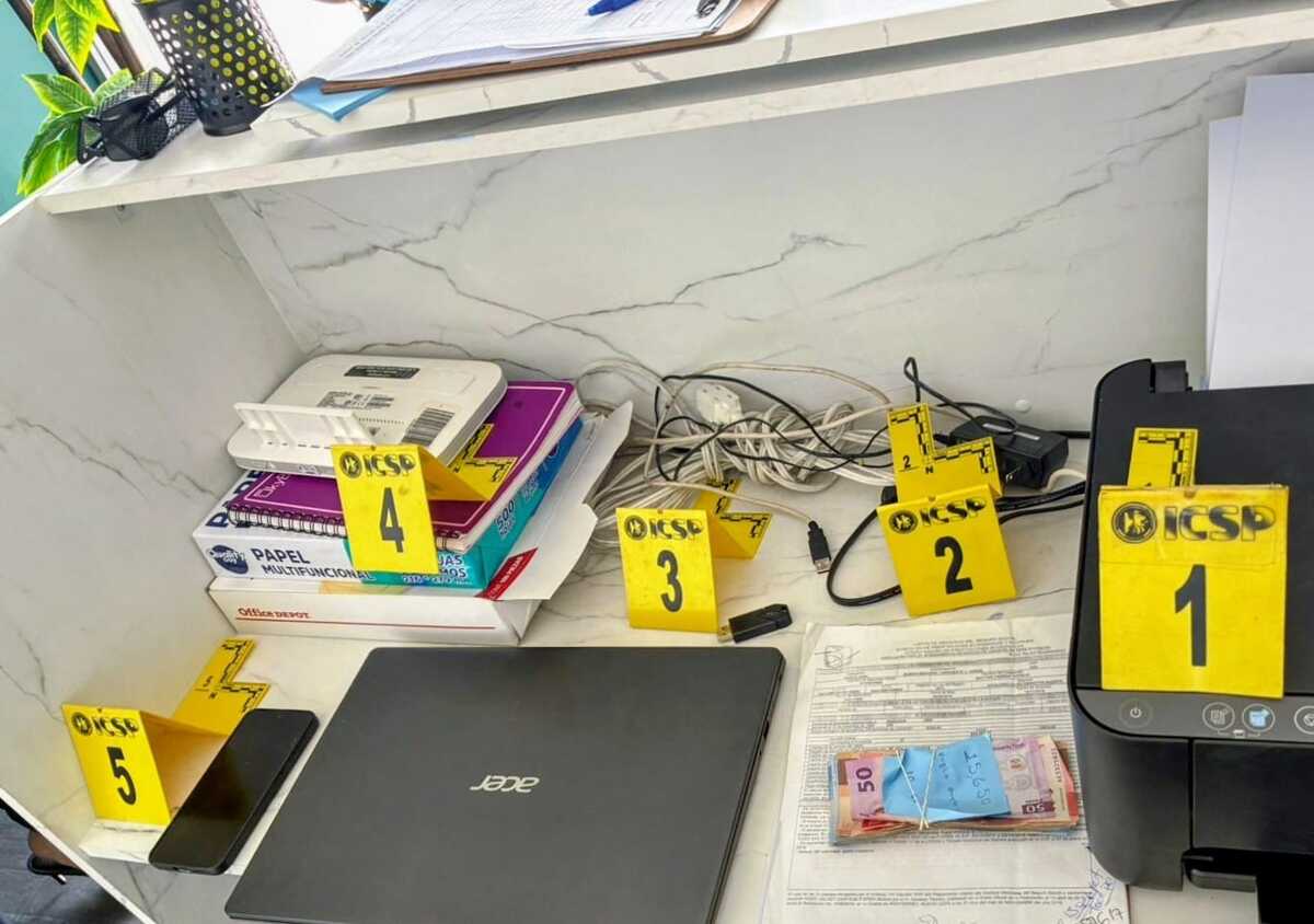 Agentes ministeriales catearon un local comercial denominado “Retiro Vita Monterrey” en Escobedo, en medio de una investigación por fraude.