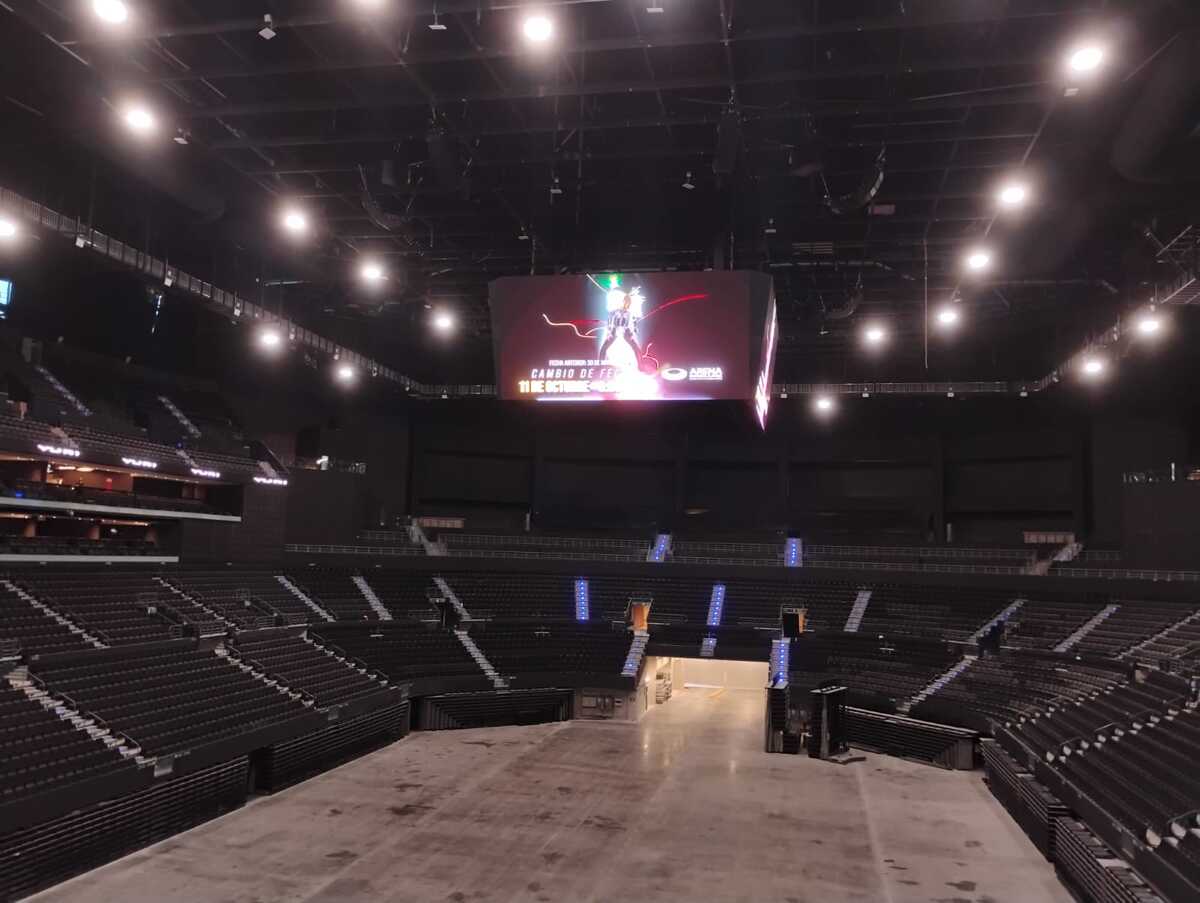 Arena Guadalajara por dentro