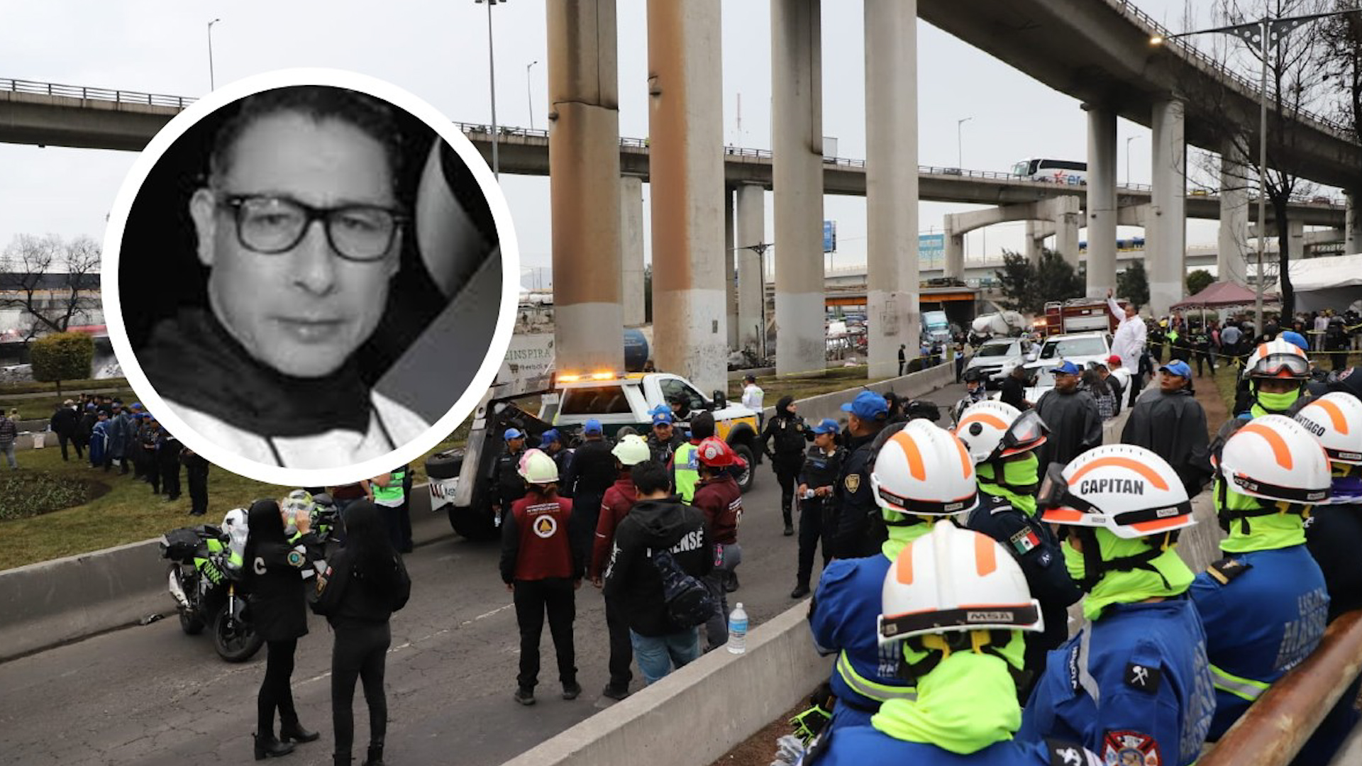 Alumnos y familiares de Eduardo Noé García Morales colocan memorial tras la muerte del profesor por la explosión de una pipa en Iztapalapa.
