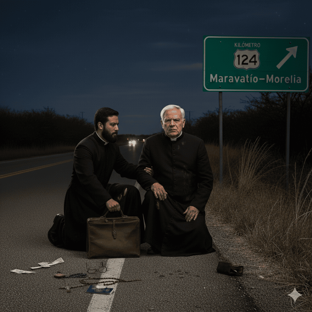 Sacerdotes víctimas de robo. Una cruda realidad de inseguridad en las carreteras de México. | Gemini IA