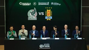 La Selección Mexicana de futbol jugará un amistoso ante su similar de Uruguay en la Comarca Lagunera, así se anunció este día en conferencia de prensa
