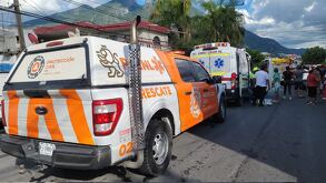 Durante el incendio los residentes lograron salir ilesos