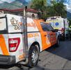 Durante el incendio los residentes lograron salir ilesos
