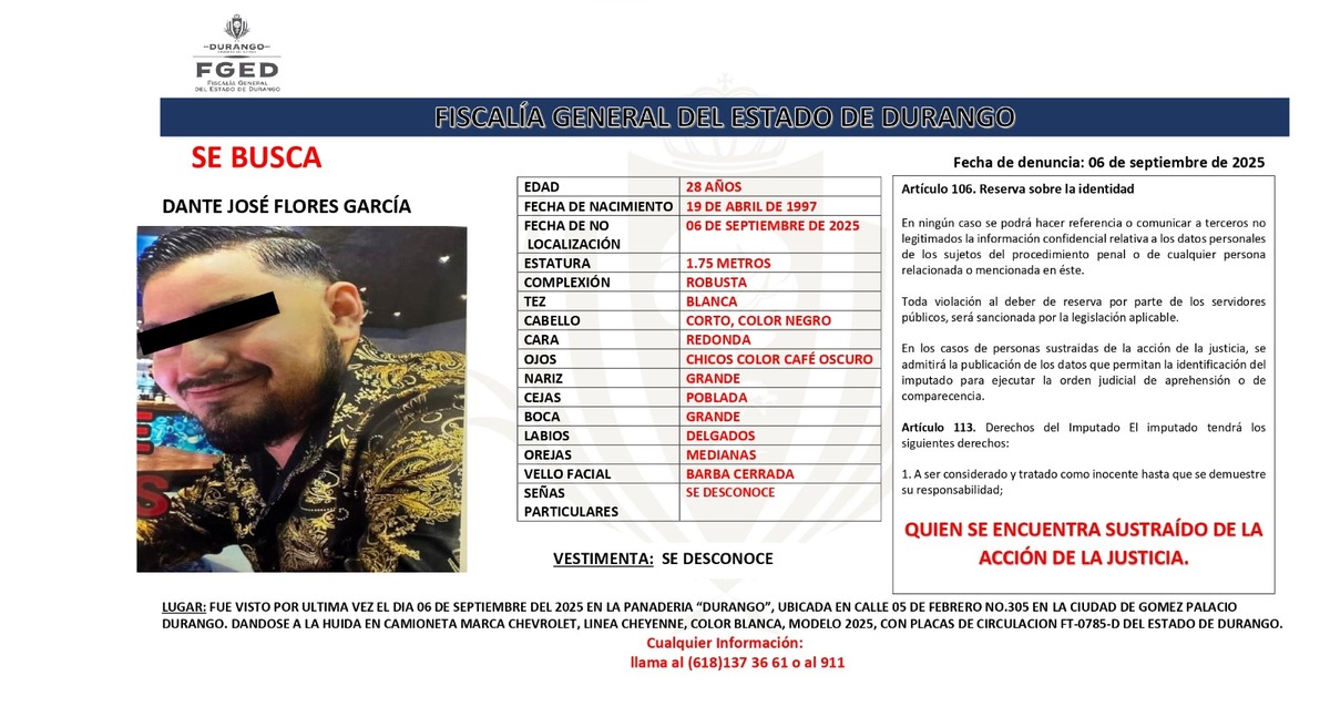 Este sábado se realizará la audiencia al hombre detenido por la presunta comisión de delito diverso por la muerte del menor Sebastián en Gómez Palacio. Este sábado se realizará la audiencia al hombre detenido por la presunta comisión de delito diverso por la muerte del menor Sebastián en Gómez Palacio.