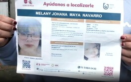 Al momento de su desaparición, Melany Johana llevaba una sudadera gris con un logo de metal y tiene el cabello teñido de rojo.
