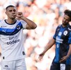 Germán Berterame celebrando el gol ante Querétaro en el partido de Jornada 8 del Apertura 2025.