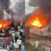 El incendio movilizó a cuerpos de rescate y elementos de Protección Civil.