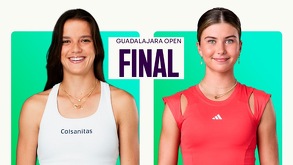 Emiliana Arango e Iva Jovic se enfrentan por la corona en el Abierto de Guadalajara 2025 este domingo 14 de septiembre.