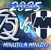 Gallos Blancos y Monterrey se enfrentan en la jornada 8 del Apertura 2025 en la cancha del Estadio Corregidora.