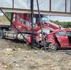 Accidente de tráiler en Juárez, Nuevo León Accidente de tráiler en Juárez, Nuevo León