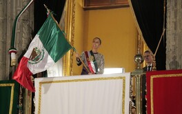 En su primer 15 de septiembre, Sheinbaum nombró a Josefa Ortiz, Leona Vicario, mujeres indígenas, migrantes, así como las heroínas anónimas.