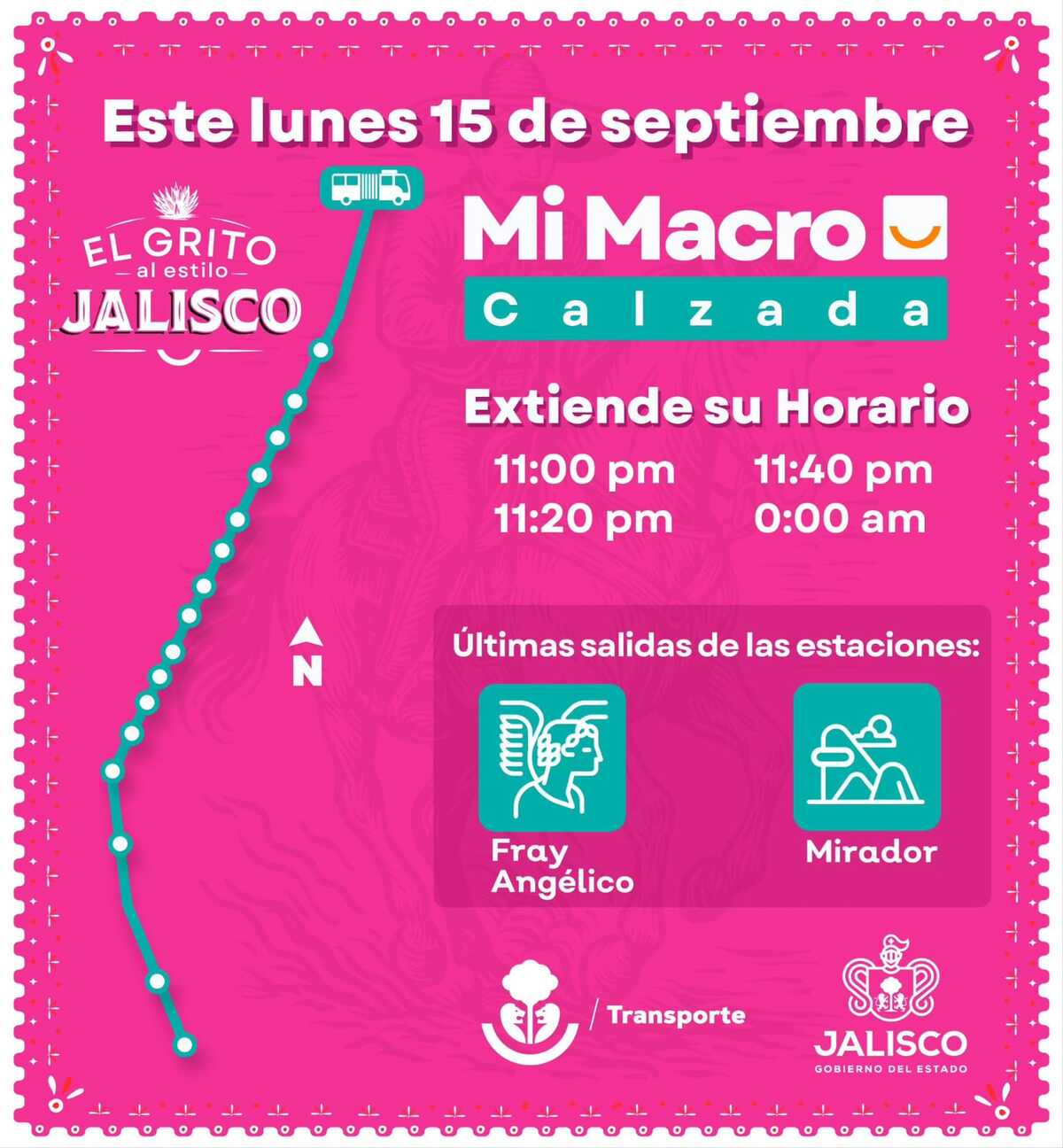 Extensión horario Mi Macro Calzada