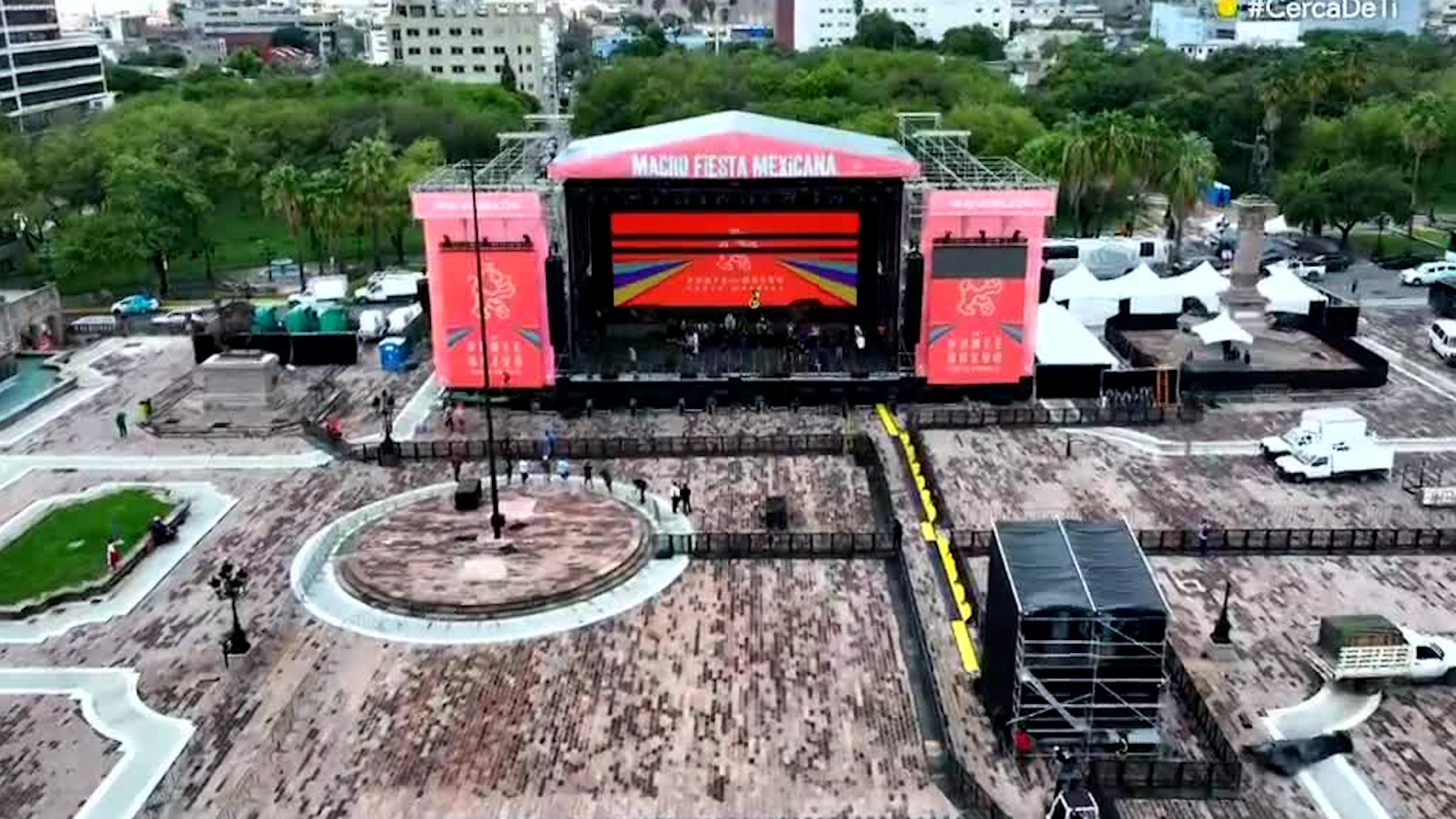 Con música, espectáculos culturales y una verbena popular, la ciudad se viste de verde, blanco y rojo para celebrar la noche más mexicana del año.