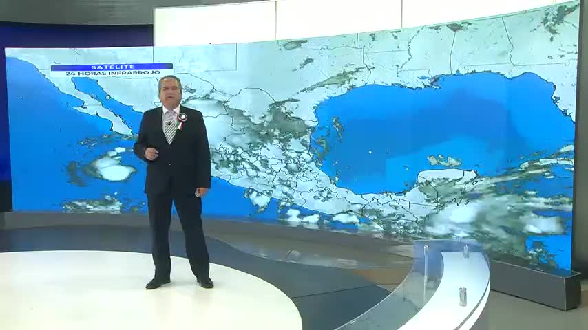 Abimael Salas nos da el pronóstico del tiempo en Monterrey para este lunes 15 de septiembre de 2025.