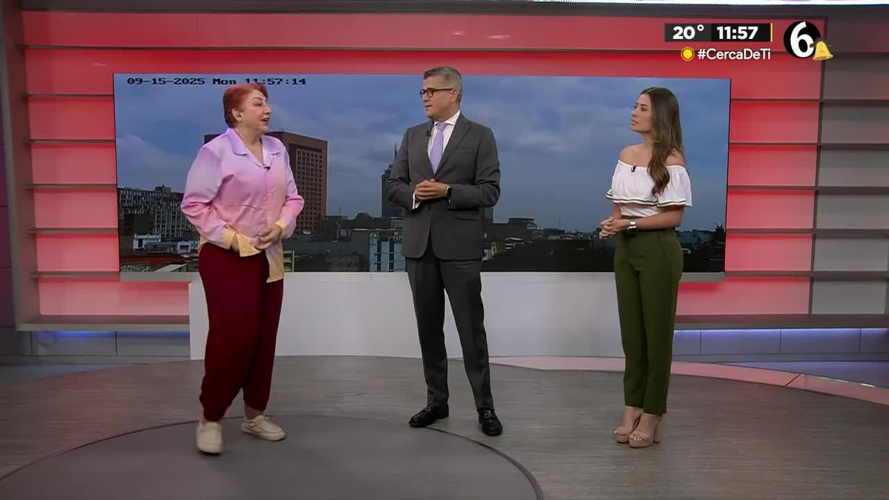 Programa conducido por Cecilia Salamanca, Fernanda Tapia y Jaime Núñez, lunes 15 de septiembre de 2025.