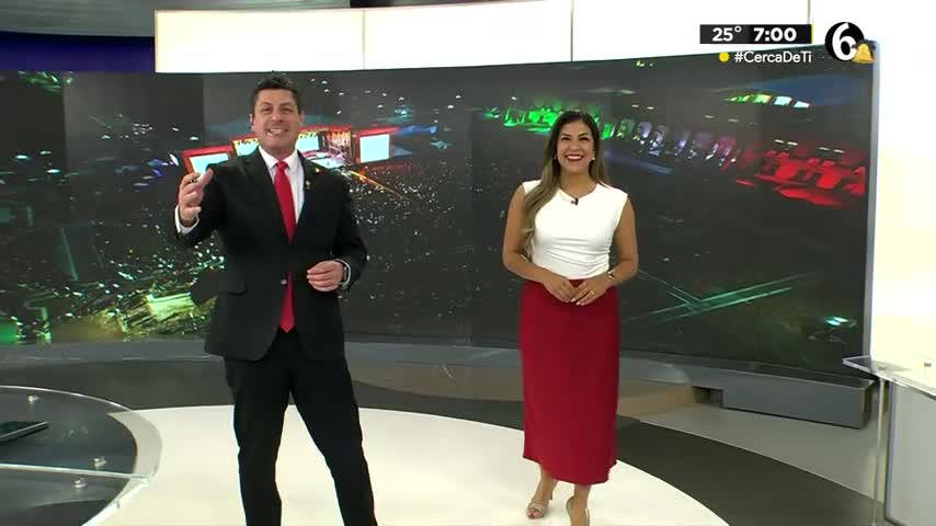 Programa conducido por Luis Carlos Ortiz y Sandra González, lunes 15 de septiembre de 2025.