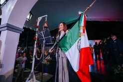 Verónica Delgadillo Grito de Independencia