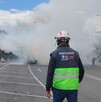Momento exacto de la explosión de una pipa en puente de la Concordia, Iztapalapa.