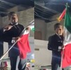 Aunque durante el acto el error pareció pasar inadvertido, rápidamente circuló en redes sociales. Aunque durante el acto el error pareció pasar inadvertido, rápidamente circuló en redes sociales.