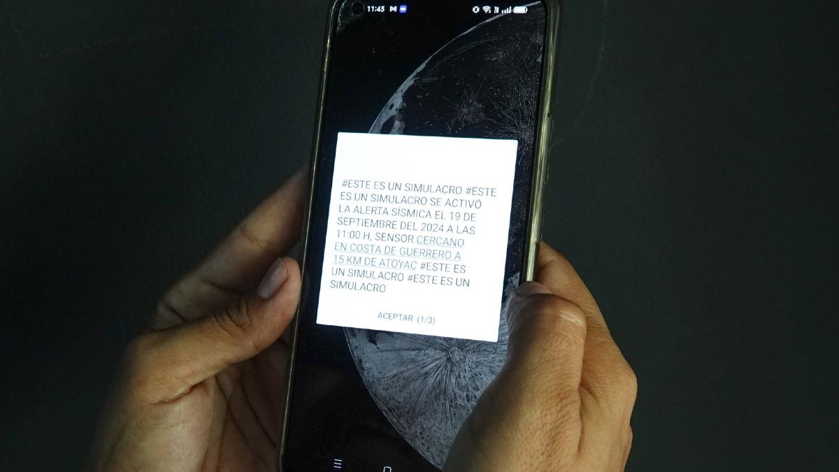 La alerta sísmica sonará en celulares y usuarios recibirán un mensaje de alerta