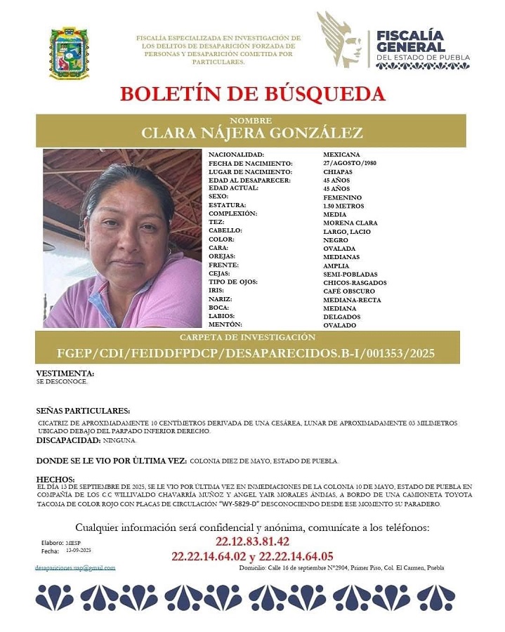Willivaldo Chavarría era oriundo de Tlaxcala y desapareció el 13 de septiembre, siendo asesinado y abandonado en uno de los puntos más céntricos de la capital.