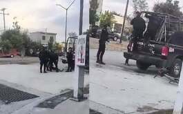 Cuatro elementos de Fuerza Civil fueron suspendidos y están siendo investigados por un presunto uso de la fuerza durante una detención en Juárez, Nuevo León.