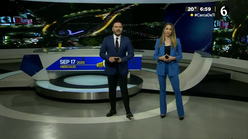 Telediario nocturno CdMx, miércoles 17 de septiembre de 2025.