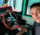 Erik Vicente Acevedo quedó con el 100% de su cuerpo quemado tras regresar a su unidad a ayudar a los demás pasajeros.