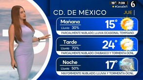 ¿A qué hora LLOVERÁ hoy 18 de septiembre en CdMx y Edomex?