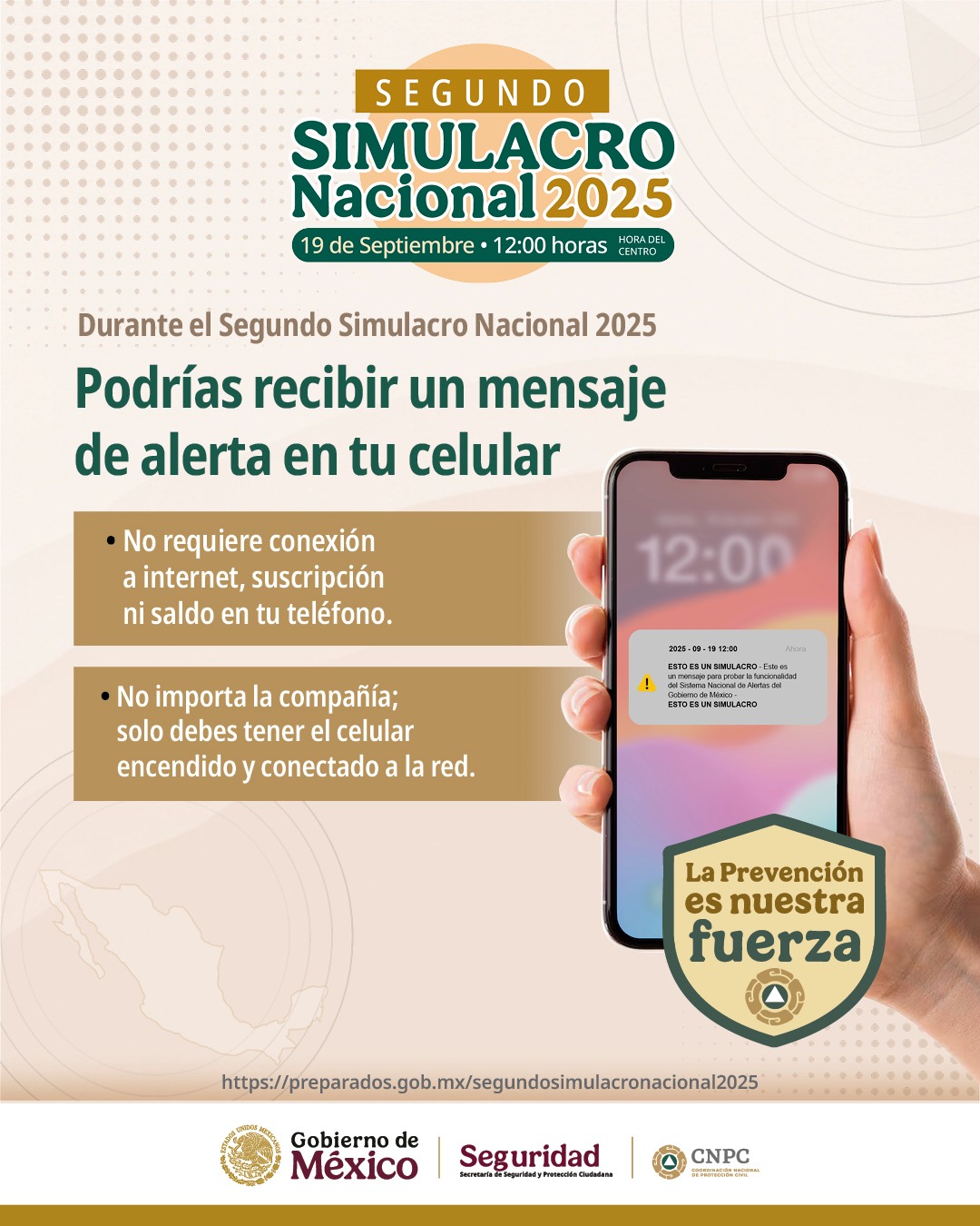 La alerta sísmica es una herramienta de advertencia en caso de actividad de sismos