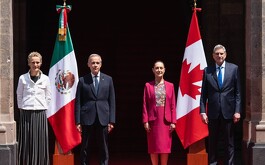 Presidentes México y Canadá
