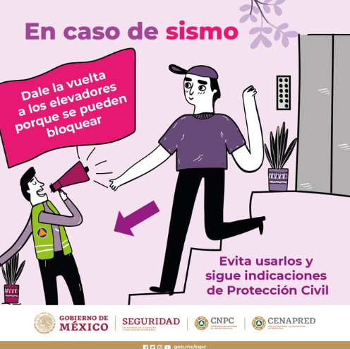PC recomienda seguir instrucciones de brigadistas