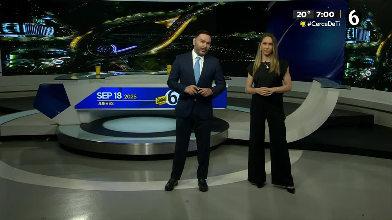 Telediario nocturno CdMx, jueves 18 de septiembre de 2025.