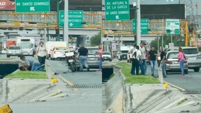 En el vidoe no se aprecia el motivi por el cual iniciaron las agresiones