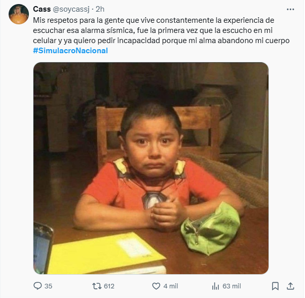 Algunos usuarios no habían escuchado la alerta sísmica