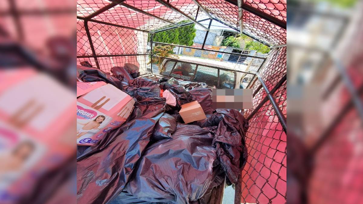 Los funcionarios mostraron imágenes tomadas hace dos semanas