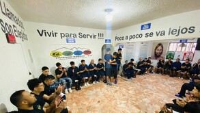 Un grupo de jóvenes que están en tratamiento para rehabilitarse, se viralizan.