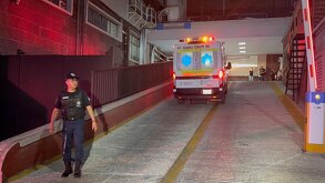 La llegada de Nancy se dio poco después de las 19:00 horas