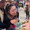 Mujer se quiebra en plena limpia espiritual.