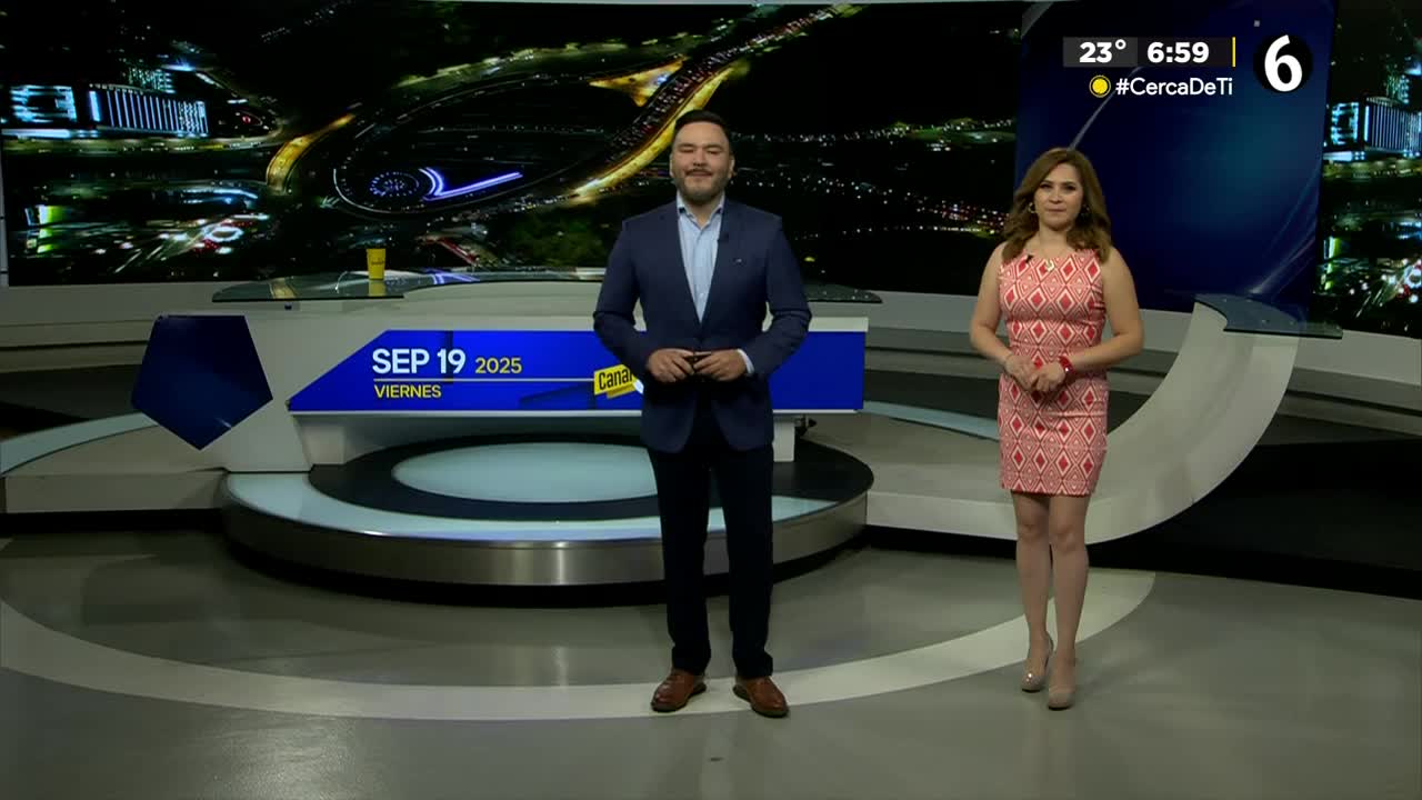 Telediario nocturno CdMx, viernes 19 de septiembre de 2025.
