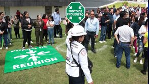 El ejercicio de prevención tuvo una duración aproximada de 11 minutos en más de 19 mil inmuebles a lo largo de todo el estado de Puebla.