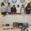 Los cinco detenidos de la banda Los Bonitos fueron puestos a disposición del Ministerio Público, que determinará su situación jurídica