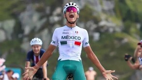 Isaac del Toro participó en la primera de las dos pruebas en las que tendrá actividad durante este Mundial de Ciclismo de 2025 en Ruanda.